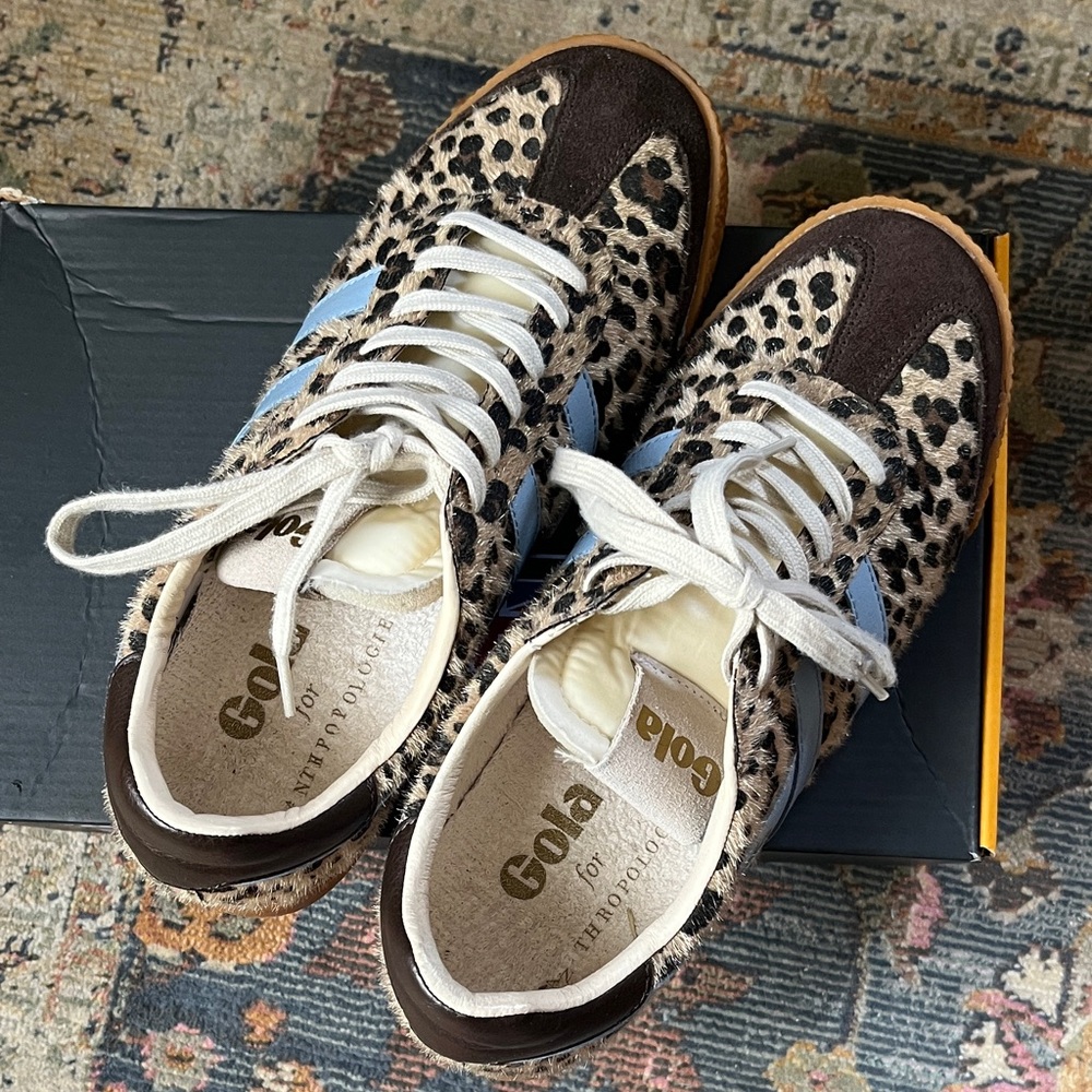 Gola Women's Elan Leopard Trainer